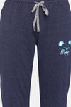 Rosaline Starry Nights Knit Cotton Pyjama Set - Ocean Cavern — thumbnail 6